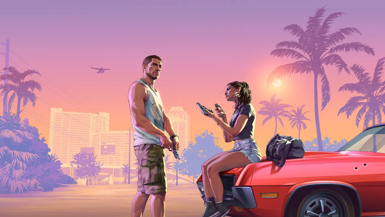 Official Grand Theft Auto VI artwork from Rockstar Games